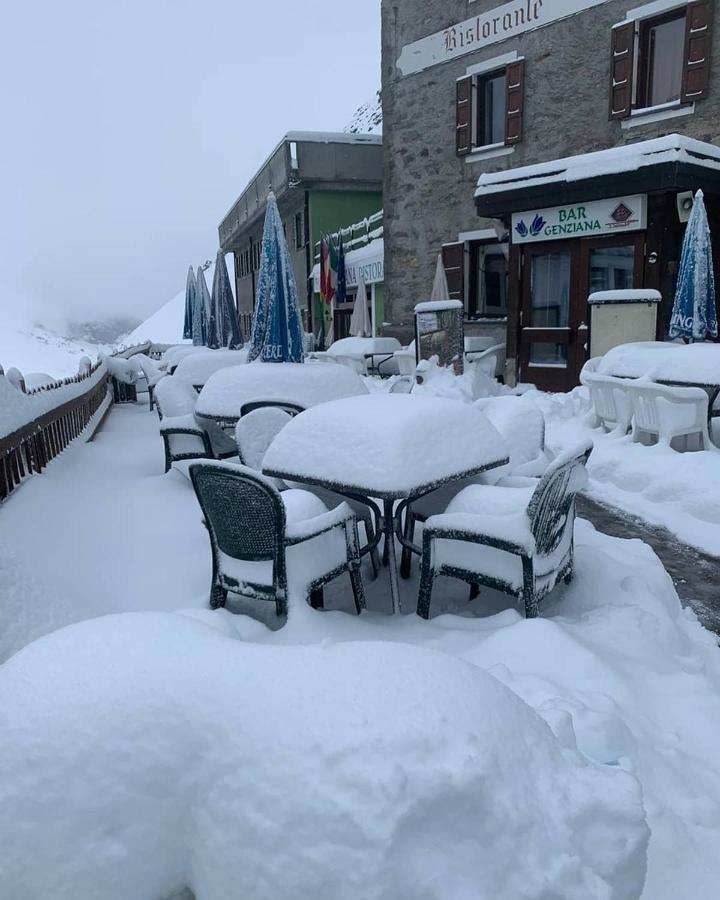 Hotel Genziana Paso Stelvio Exterior foto